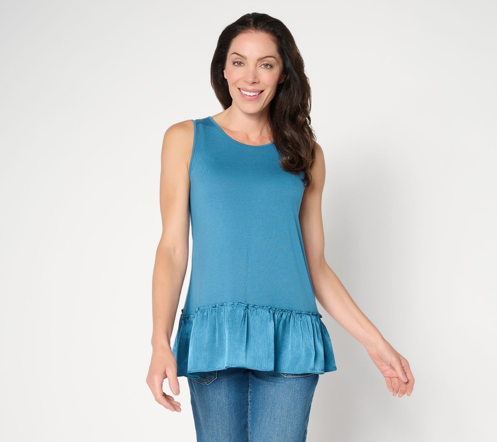 SUNNYLiFE Women's Top Sz M Make Your Selection: LOGO Layers by Lori Blue A716206