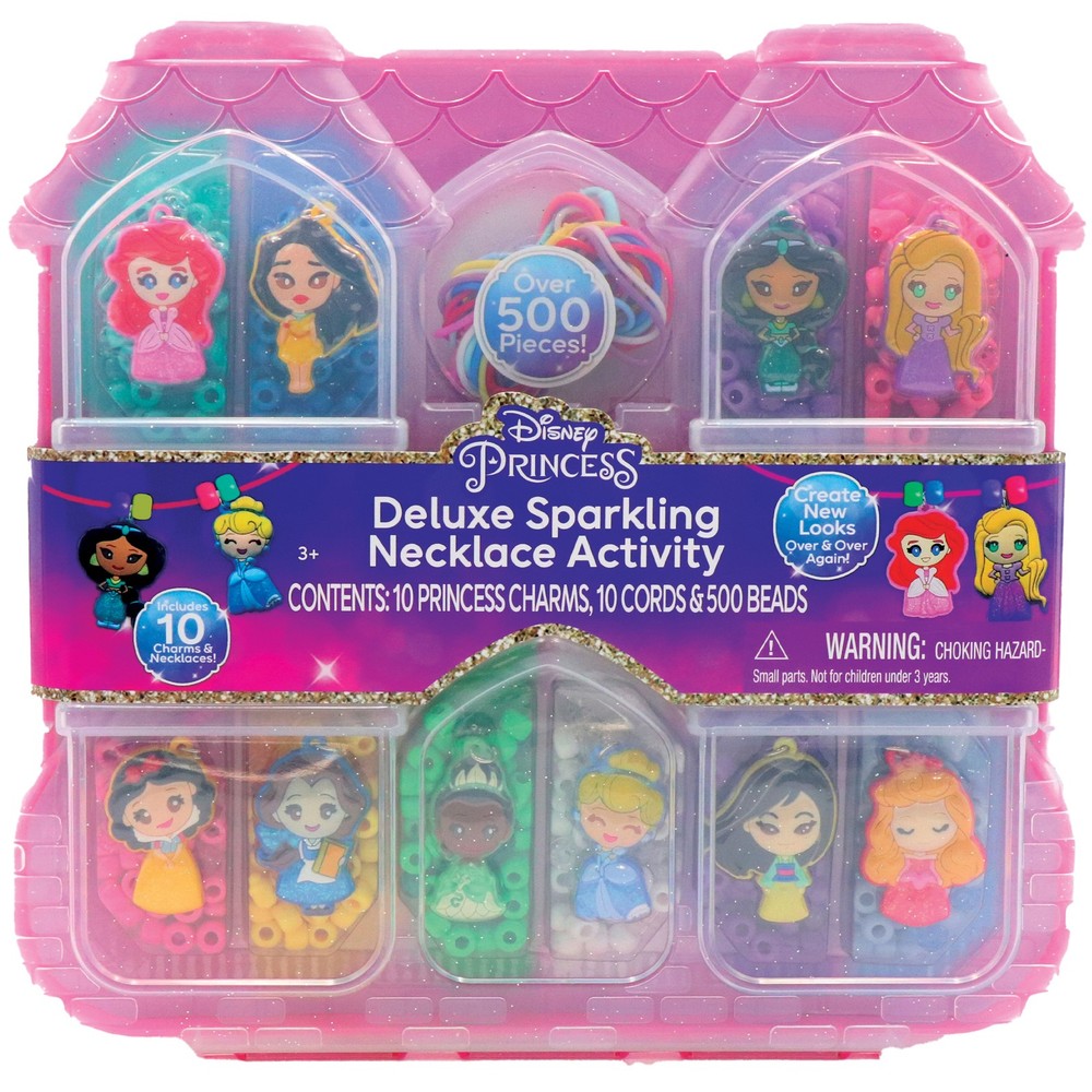 Tara Toys Deluxe Princess Necklace Activity Set with Sparkling Gems 95325