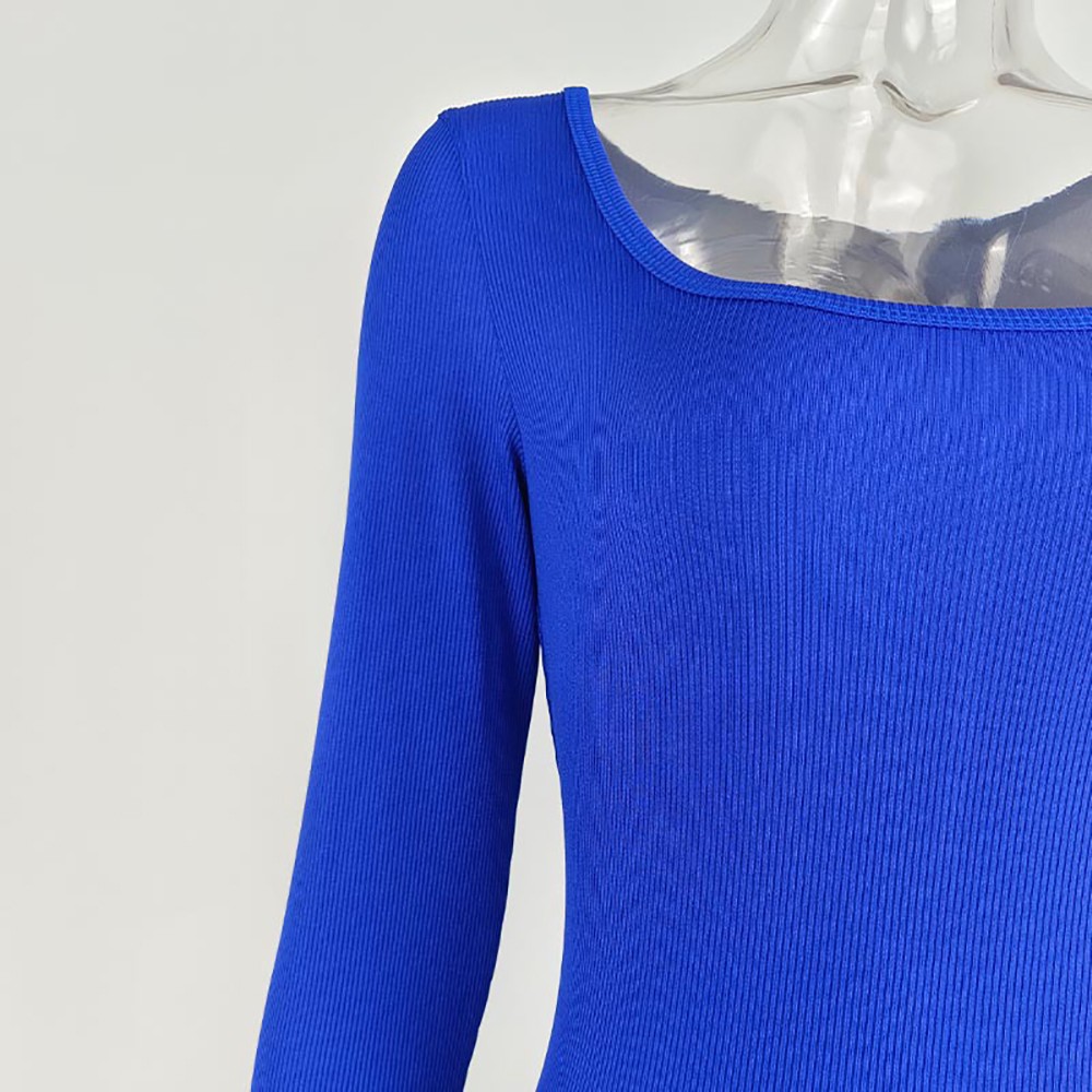 Womens Yoga Jumpsuits Workout Ribbed Long Sleeve Full Length Leggings Rompers