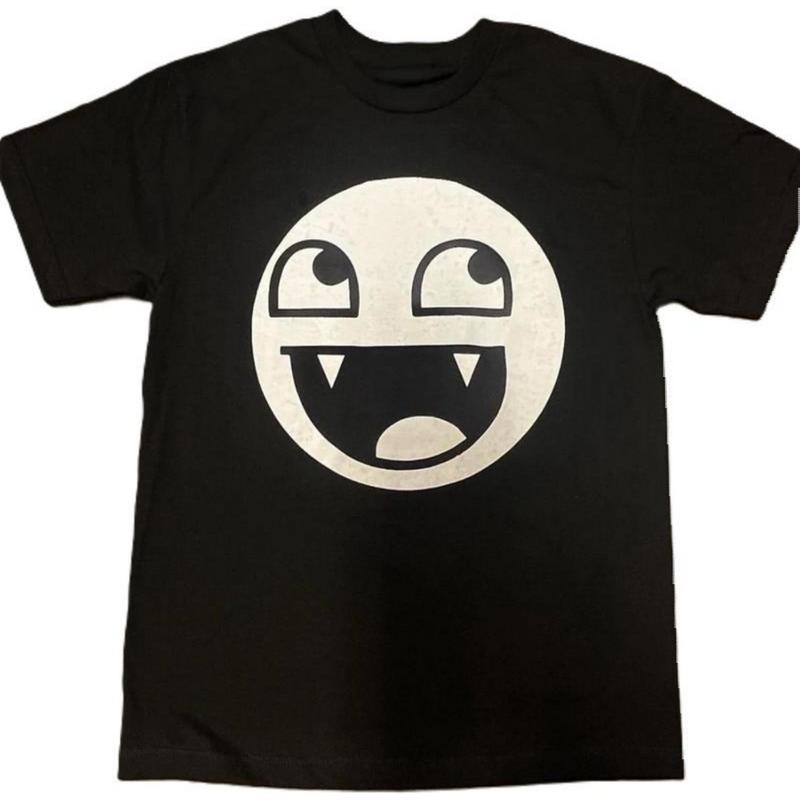 Epic Face Vampire T Shirt Y2K Goth Emo Scene Tapout Affliction Tee