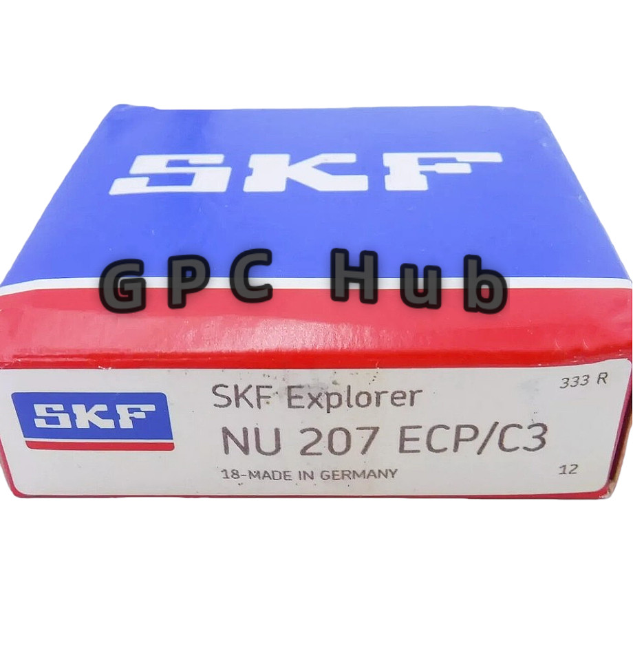 1PC NEW SKF NU 207 ECP/C3 single row cylindrical roller bearing  Fast shipment
