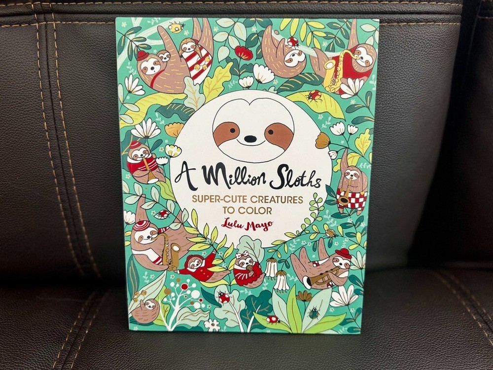 [LULU MAYO] A Million Sloths - Super Cute Creatures to Color - Paperback