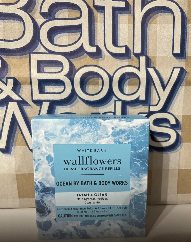 “OCEAN” By Bath & Body Works Wallflower Refills X 2. SHIPS FREE!!