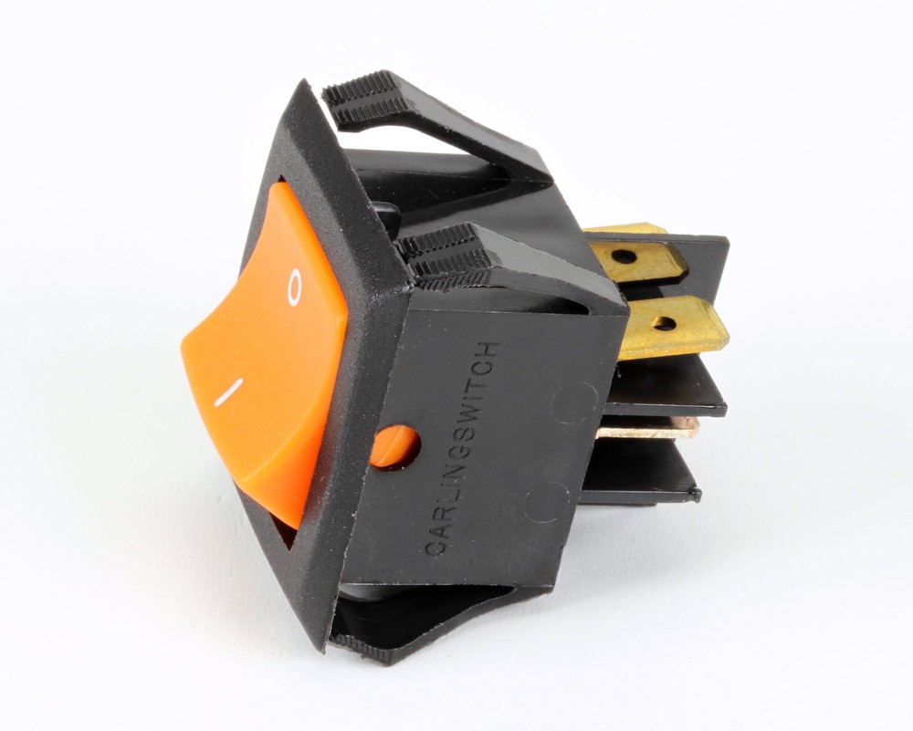 Duke Switch,Lighted,Dpst,20A @125V Lrgsck611-Ra-B-E-125 160406 - Free Shipping +