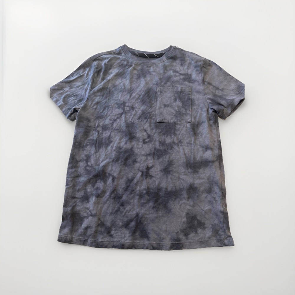 Old Navy Boys Blue Tie-Dye Pocket T-Shirt Size 8 NWT