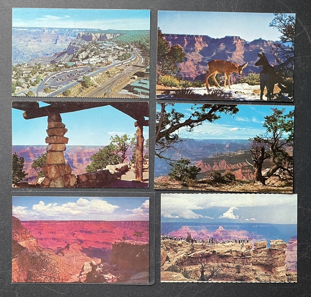 GRAND CANYON Arizona Vintage PostCard Lot #3