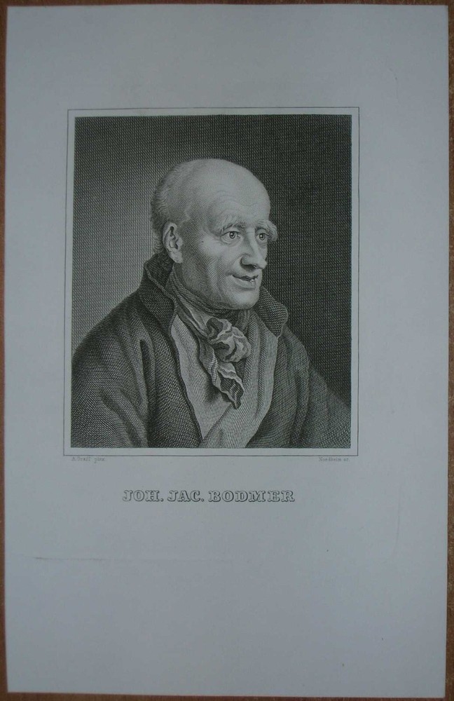 ca.1860 portrait print JOHANN JAKOB BODMER (#9)