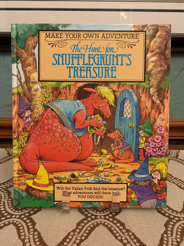 The Hunt for Snufflegrunt's Treasure Make Your Own Adventure by Stewart Cowley (