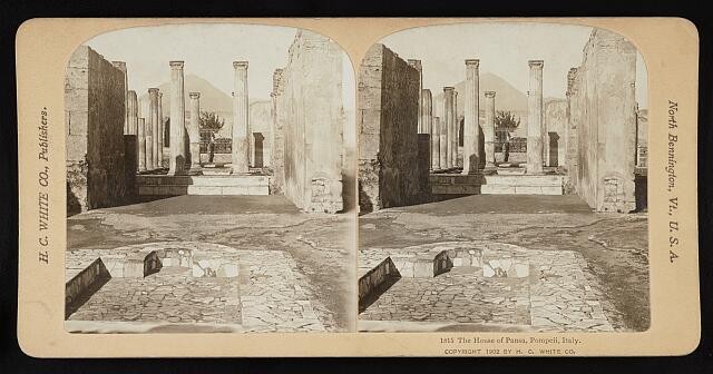 Photo:The house of Pansa,Pompeii,Italy