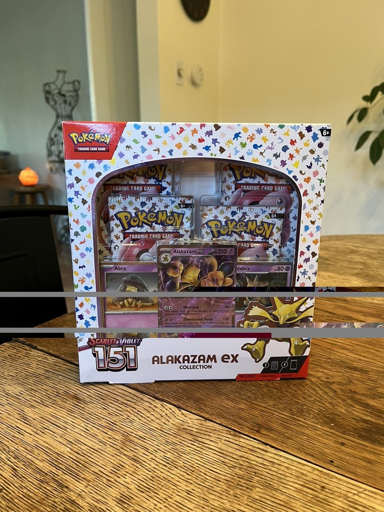 Pokémon TCG: Scarlet & Violet-151 Alakazam ex Collection Box