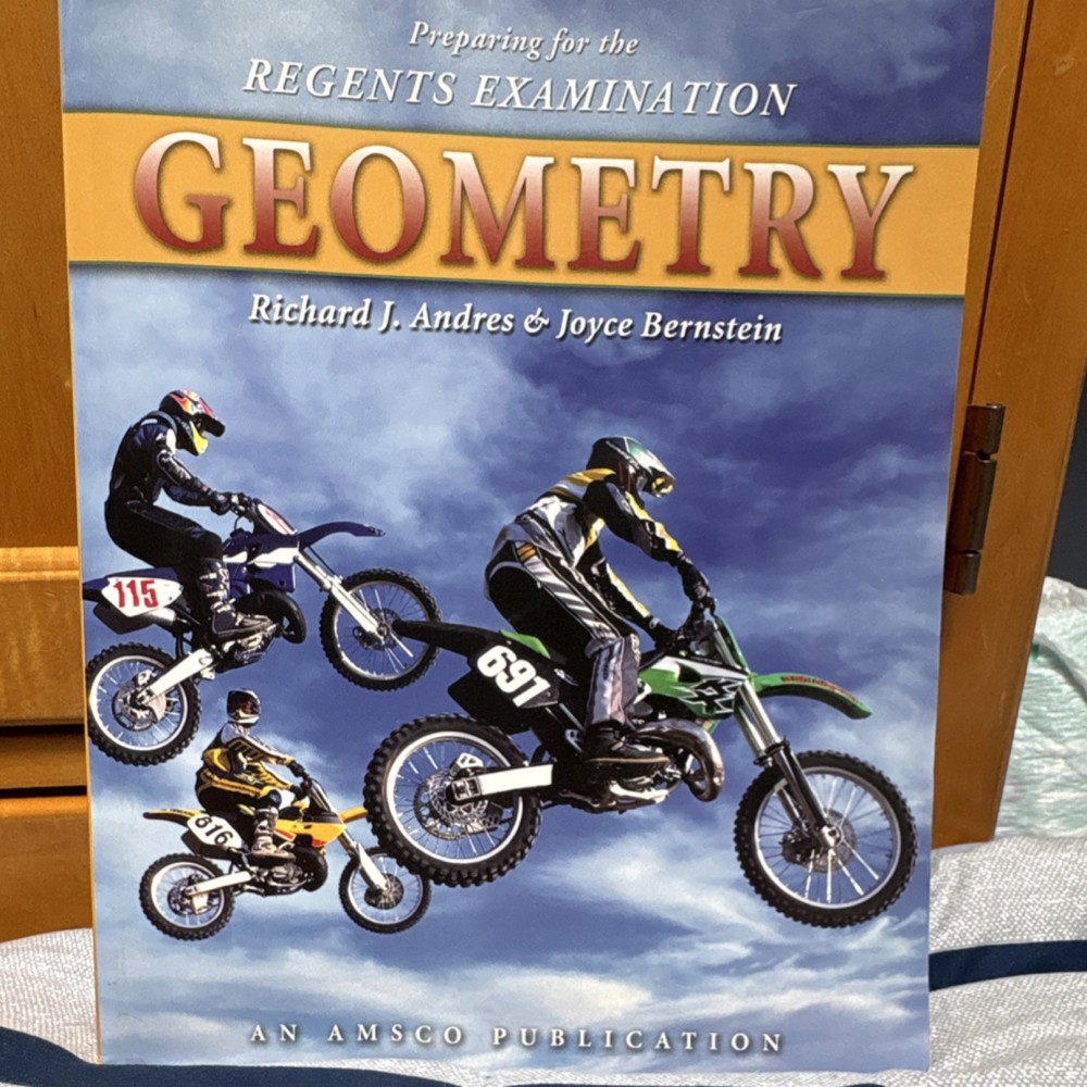 AMSCO Preparing for the Regents Examination Geometry Study Guide Book