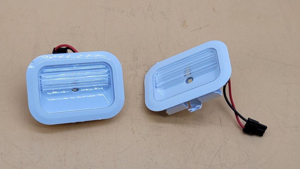 Genuine Refrigerator Whirlpool LED Light Set Part#W10456436B