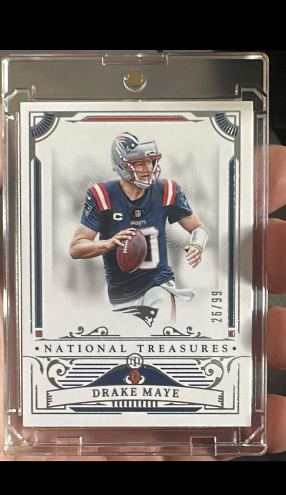 2025 Panini National Treasures - Drake Maye  /99