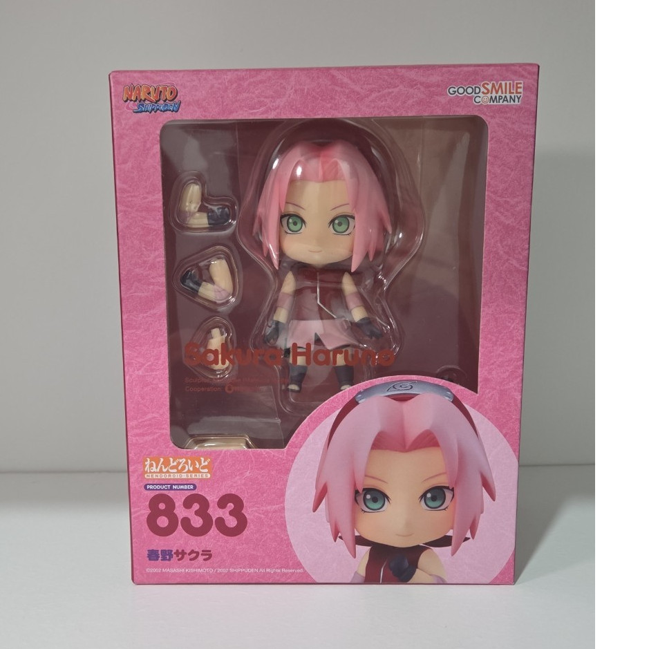 Good Smile Company Nendoroid 833 Sakura Haruno Figure Naruto Shippuden Boxed