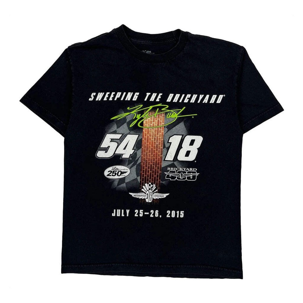 Nascar T-Shirt - Medium Black Cotton