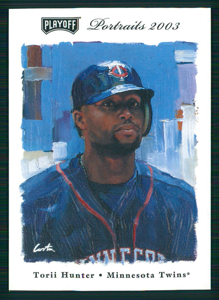 2003 Playoff Portraits - Torii Hunter #19