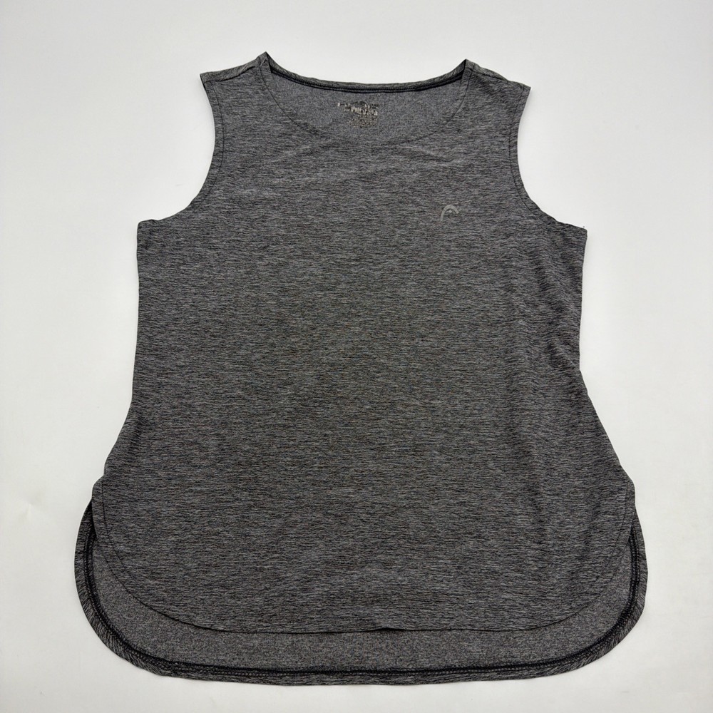 Head Tank Top Women S Gray Logo.#43625