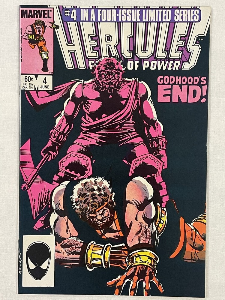 Hercules #4 (Marvel Comics June 1984)