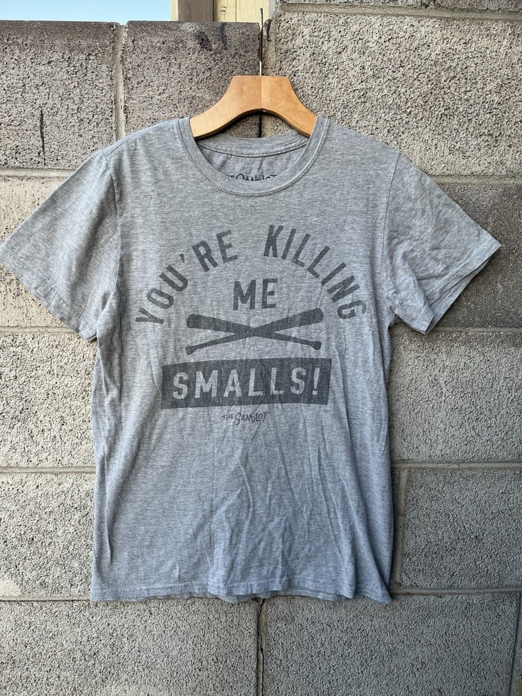 The Sandlot Movie Graphic Shirt Men's Small You're Killing Me Smalls Grey Tee