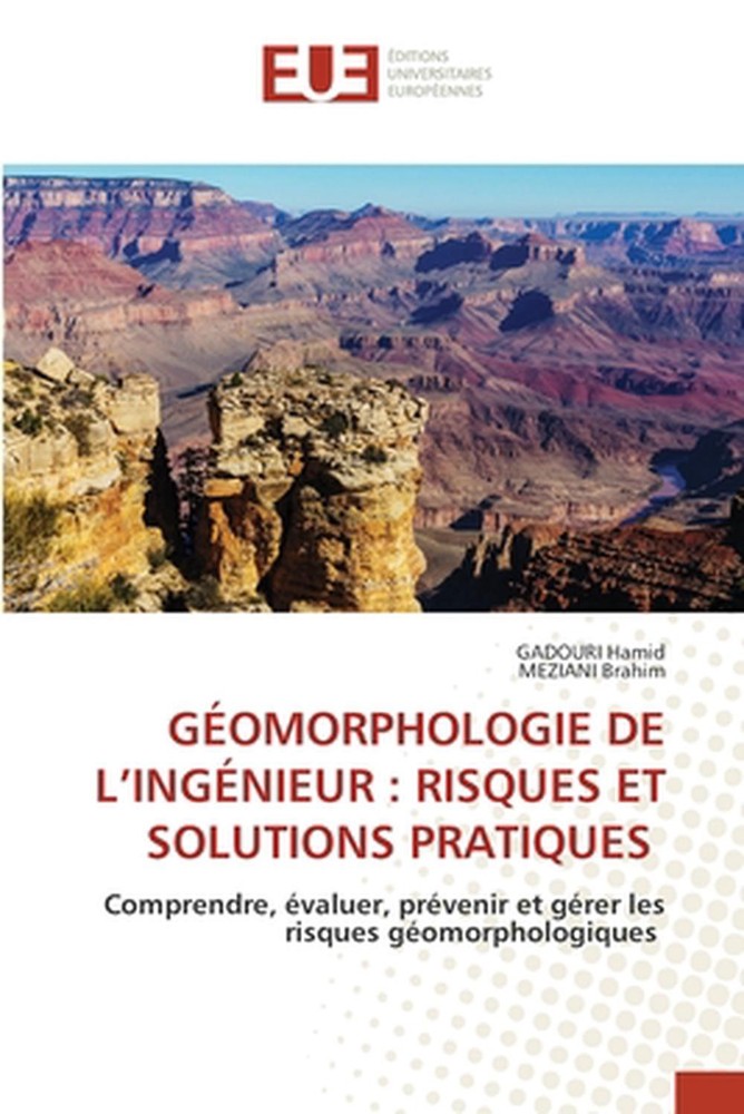 Gomorphologie de l'Ingnieur: Risques Et Solutions Pratiques by Gadouri Hamid Pap