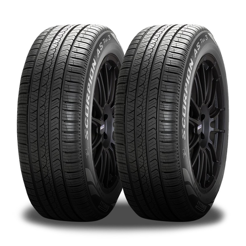 2 Pirelli Scorpion All Season Plus 3 255/55R20 110H [800AA UTQG 70K Mi Warranty]