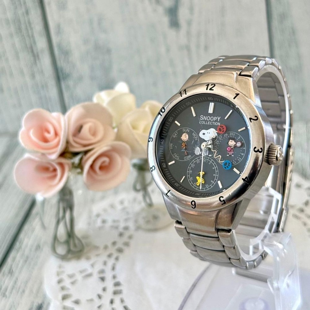 SNOOPY COLLECTION Watch Limited 5000 Battery Replaced Quartz Analog Time