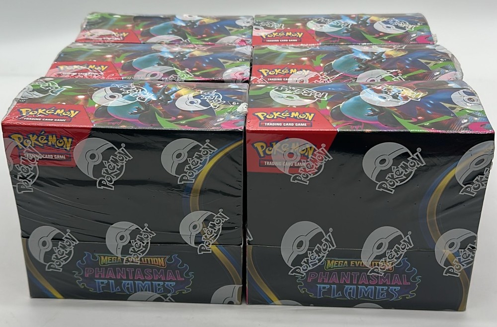 Lot of (6) Pokemon TCG Phantasmal Flames Booster Boxes SEALED NEWPROBSTEIN123 is actively accepting CONSIGNMENTS !!