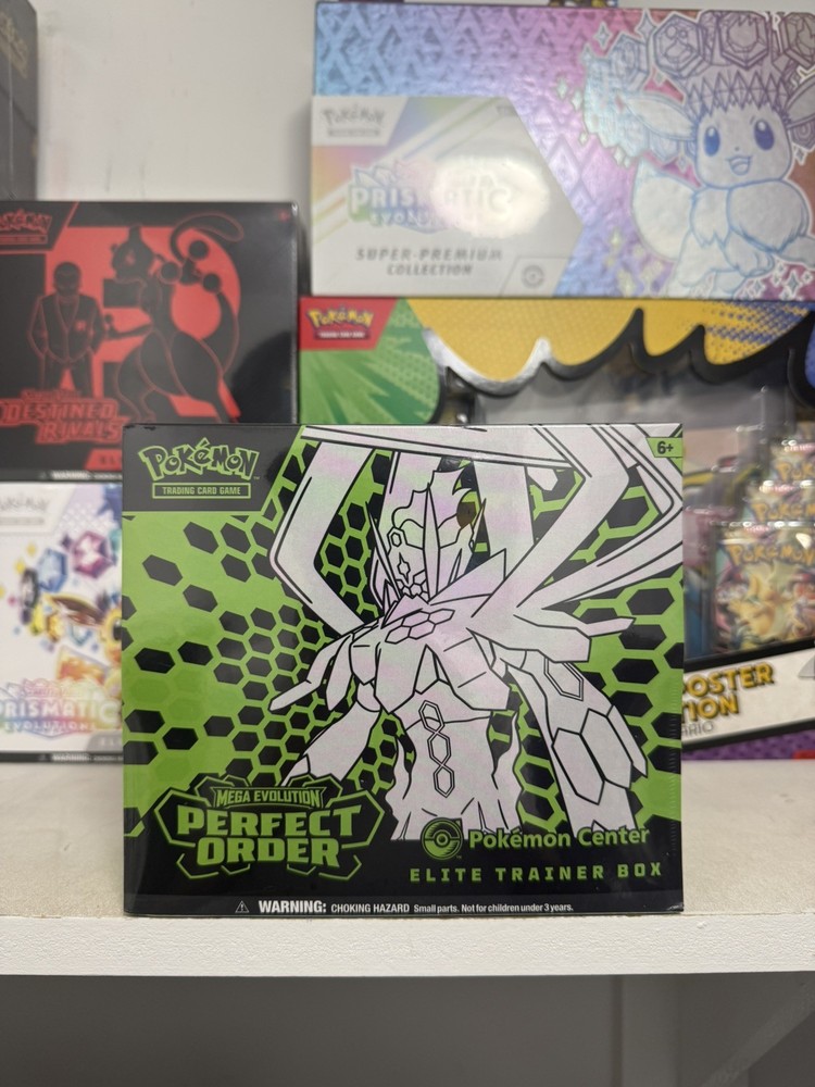 Perfect Order Pokemon Center Exclusive Elite Trainer Box Sealed (Small Rip)