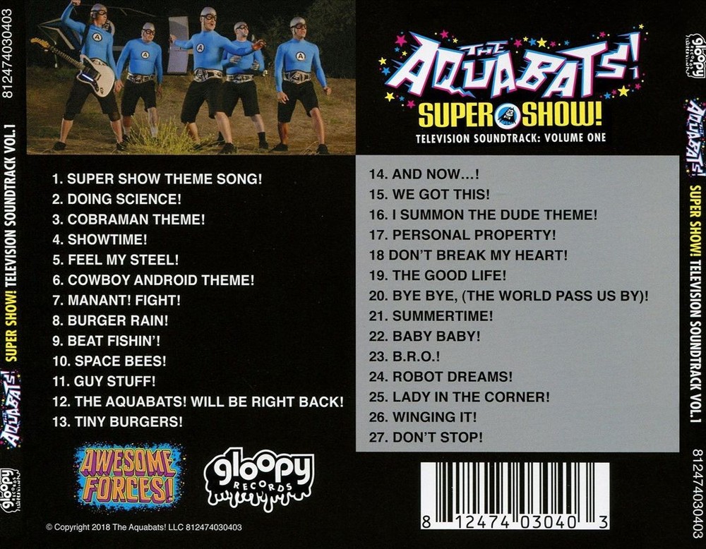The Aquabats Super Show! Vol. 1 [Original Television Soundtrack] New Cd