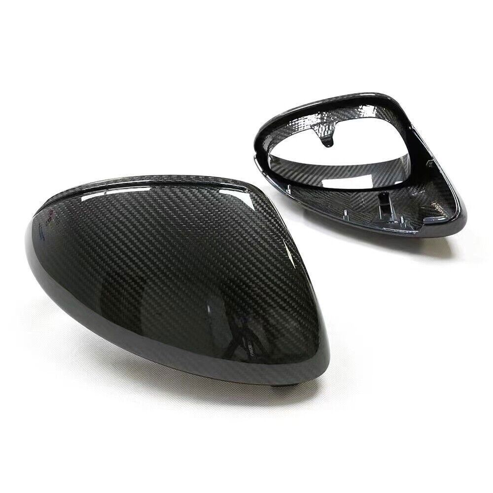 Dry Carbon Fiber Car Mirror Cover For Porsche Cayenne S Turbo GTS 9YA 2018-2022