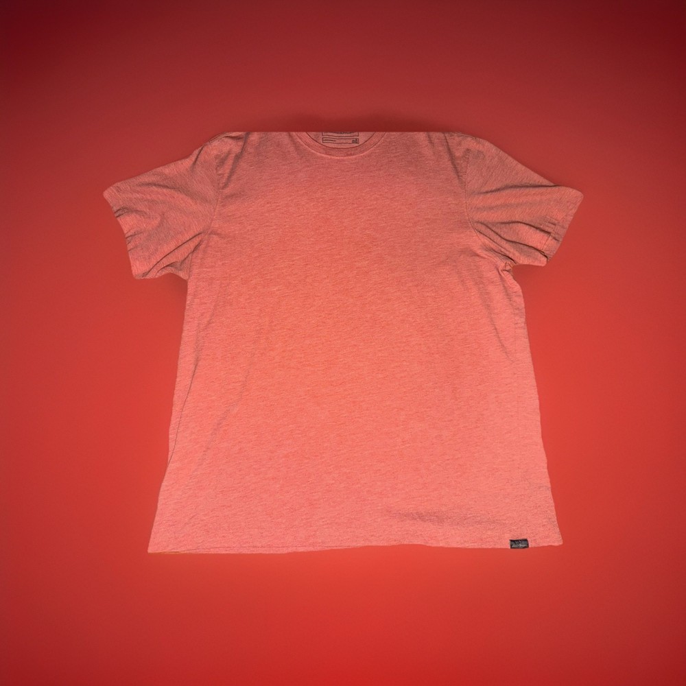 Eddie Bauer Legend Wash Pink Heather Crew Neck Men's Short Sleeve T-Shirt XL