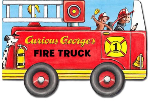 Curious George's Fire Truck (Mini Movers Shaped S) by H A Rey: Used