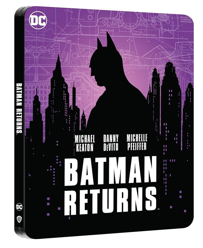 Batman Returns 4K Ultra HD Blu-ray Steelbook with Pat Hingle