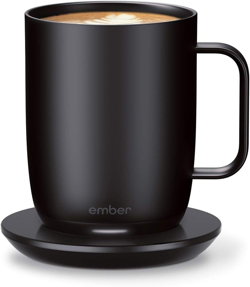 Ember Smart Mug 2 14 Oz Black App-Controlled Temperature Control
