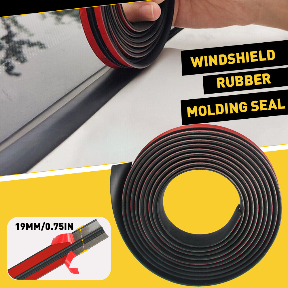 4M Car Roof Rubber Seal Windshield Window Strip Sealed Moulding Trim Accessories