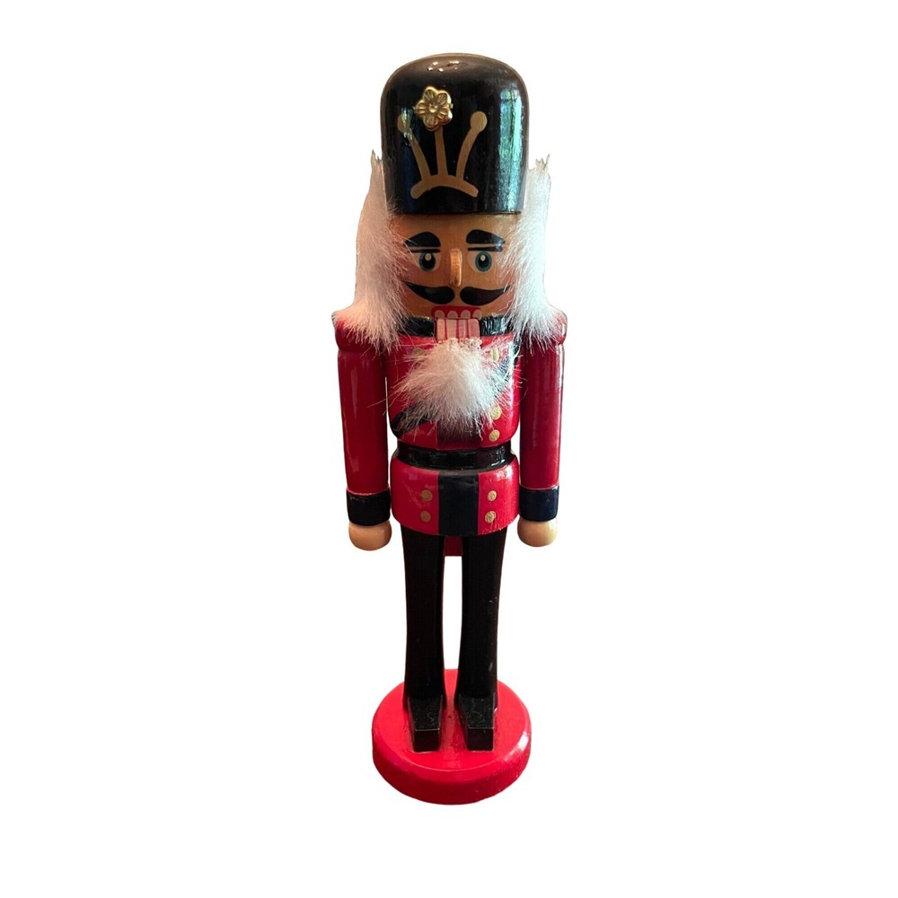 Vintage Kurt Adler Wood Nut Cracker Christmas Decor