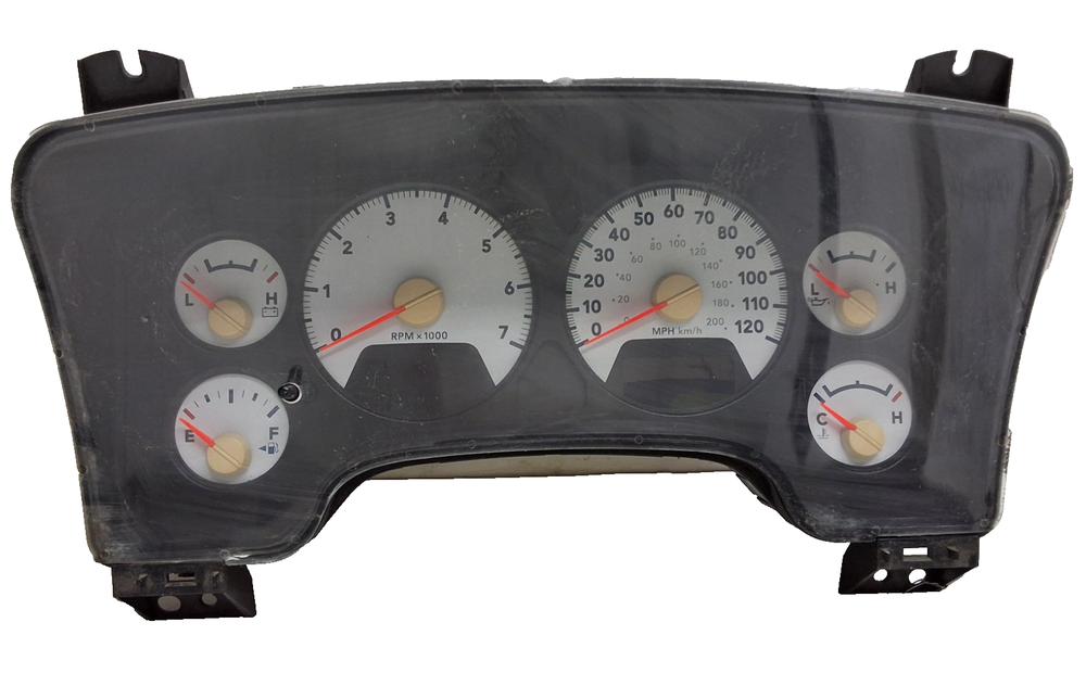 08 Dodge Ram 1500 speedometer 111,165 miles with automatic window P05172297AE