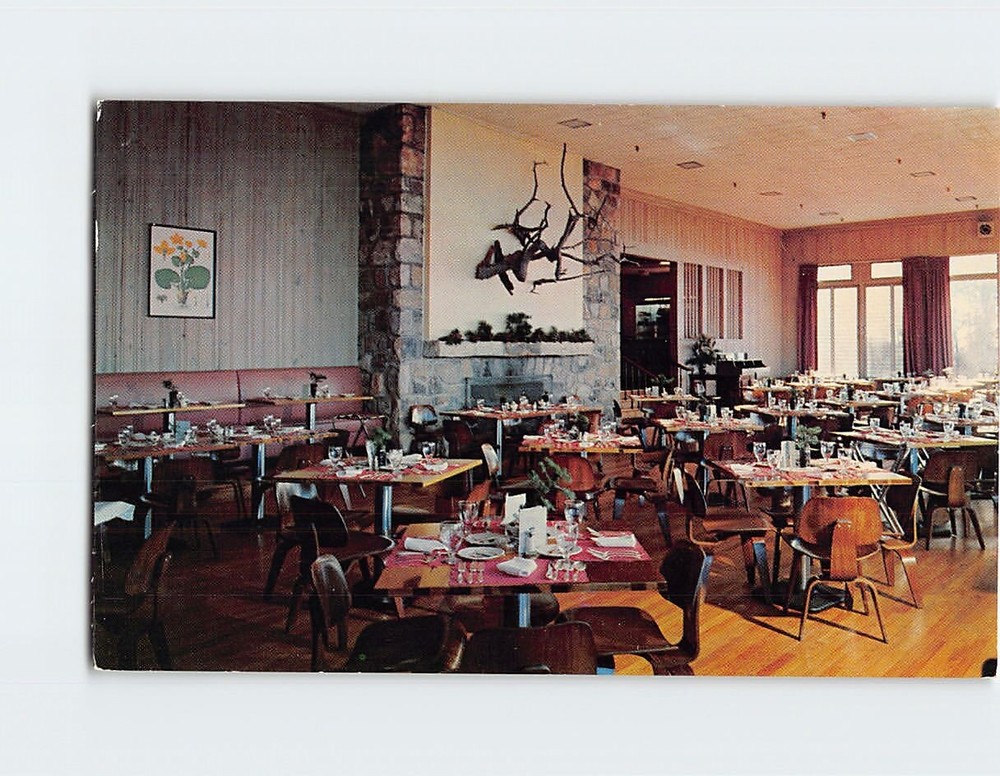 Postcard Skyland Dining Room Skyline Shenandoah National Park Luray Virginia USA