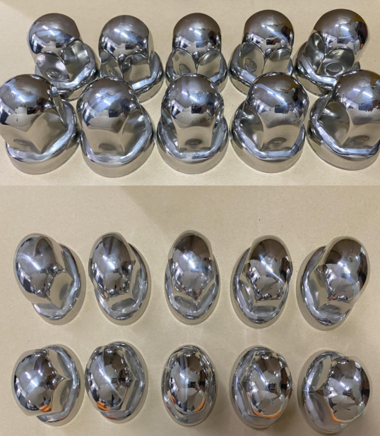 20PCS 32MM Stainless Steel 304 Nut Covers for Truck Trailer
