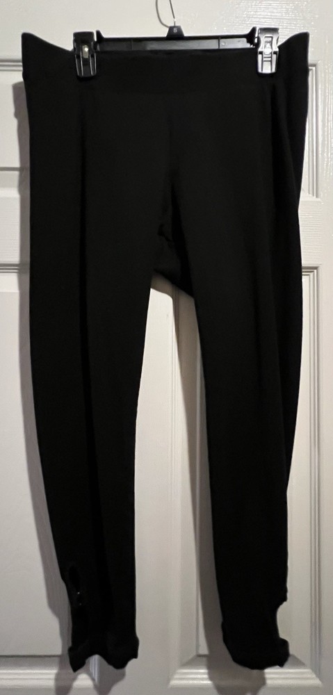 TORRID Size 2 Full Length Leggings, Black With Ankle Design