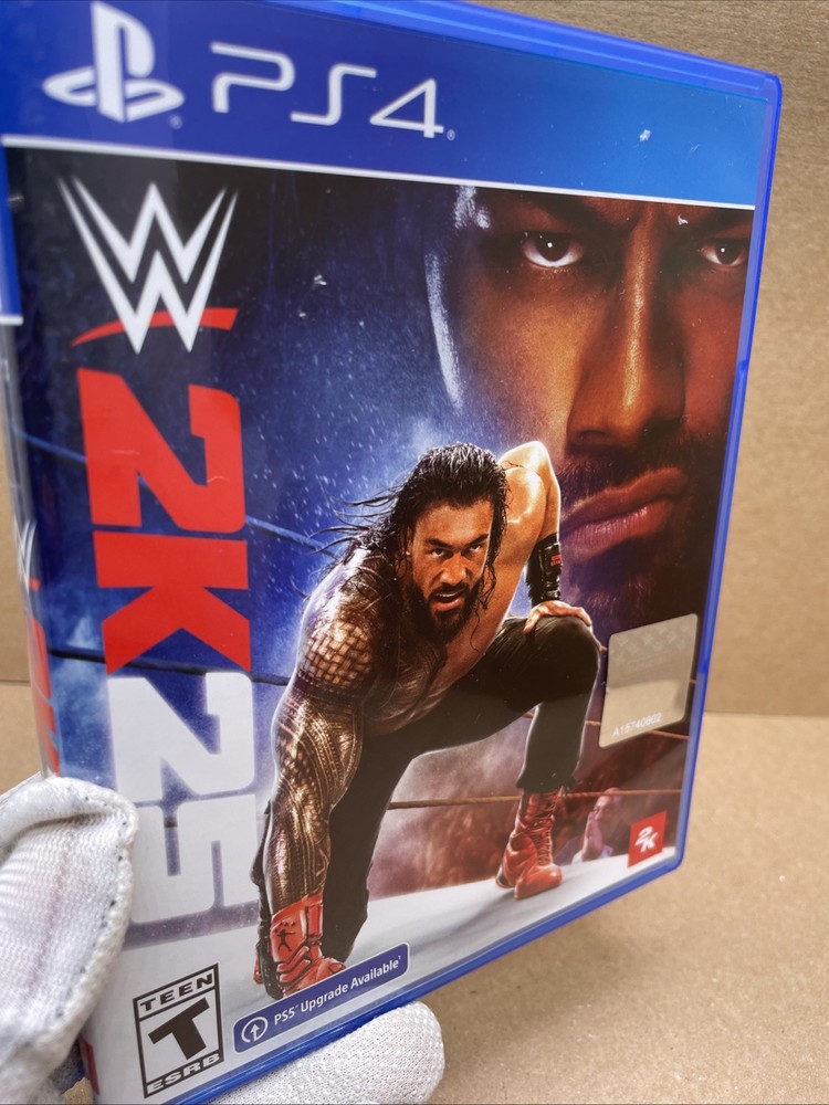 Used WWE 2K25 Sony PlayStation 4 PS4 Wrestling Simulation Game