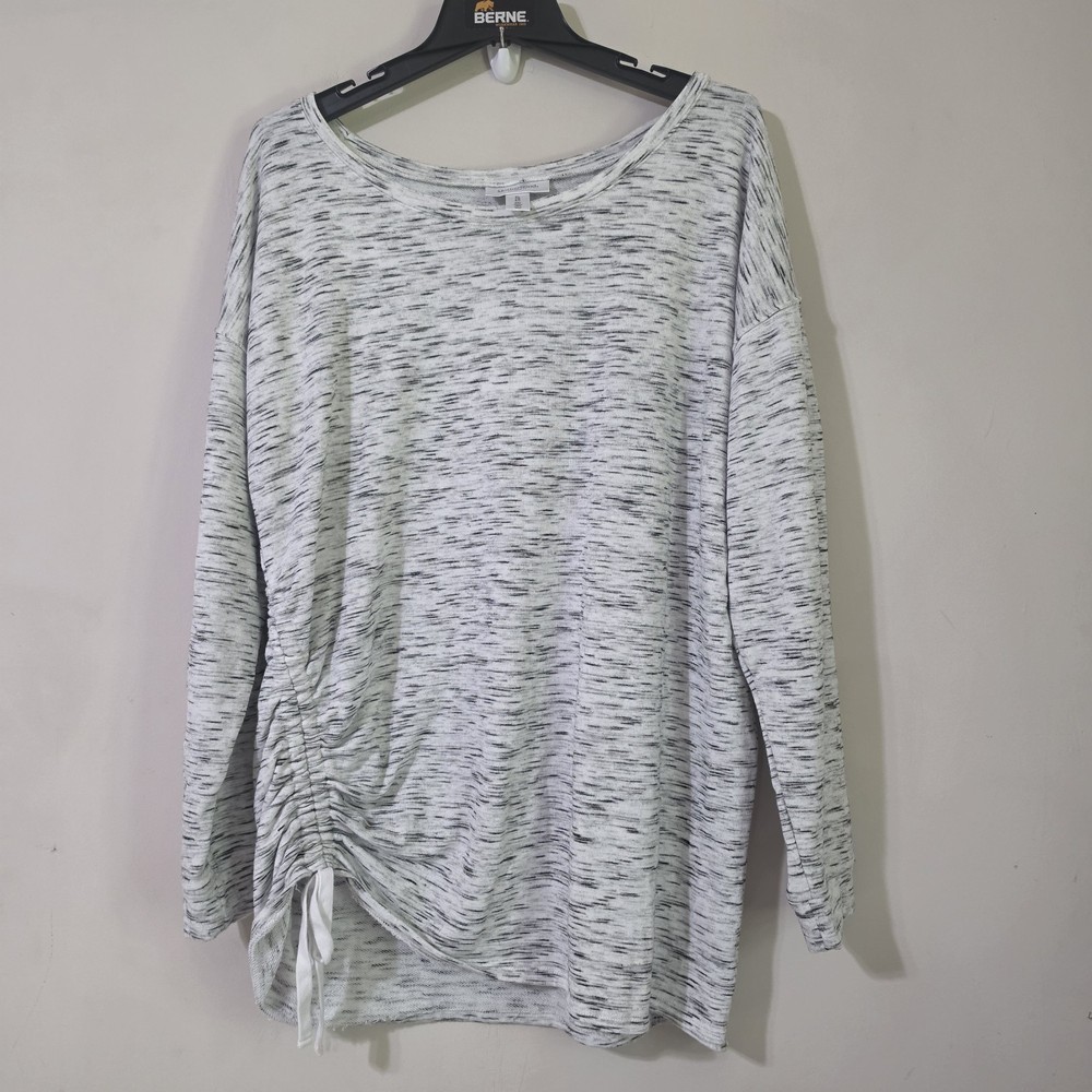 Motherhood Women's XL Long Sleeve Top Maternity Top Heather Gray