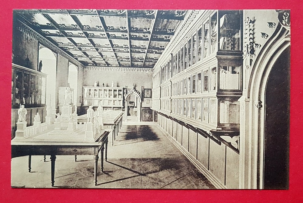 Postcard Wittenberg around 1925 the small lecture hall in the Luther Hall (29755