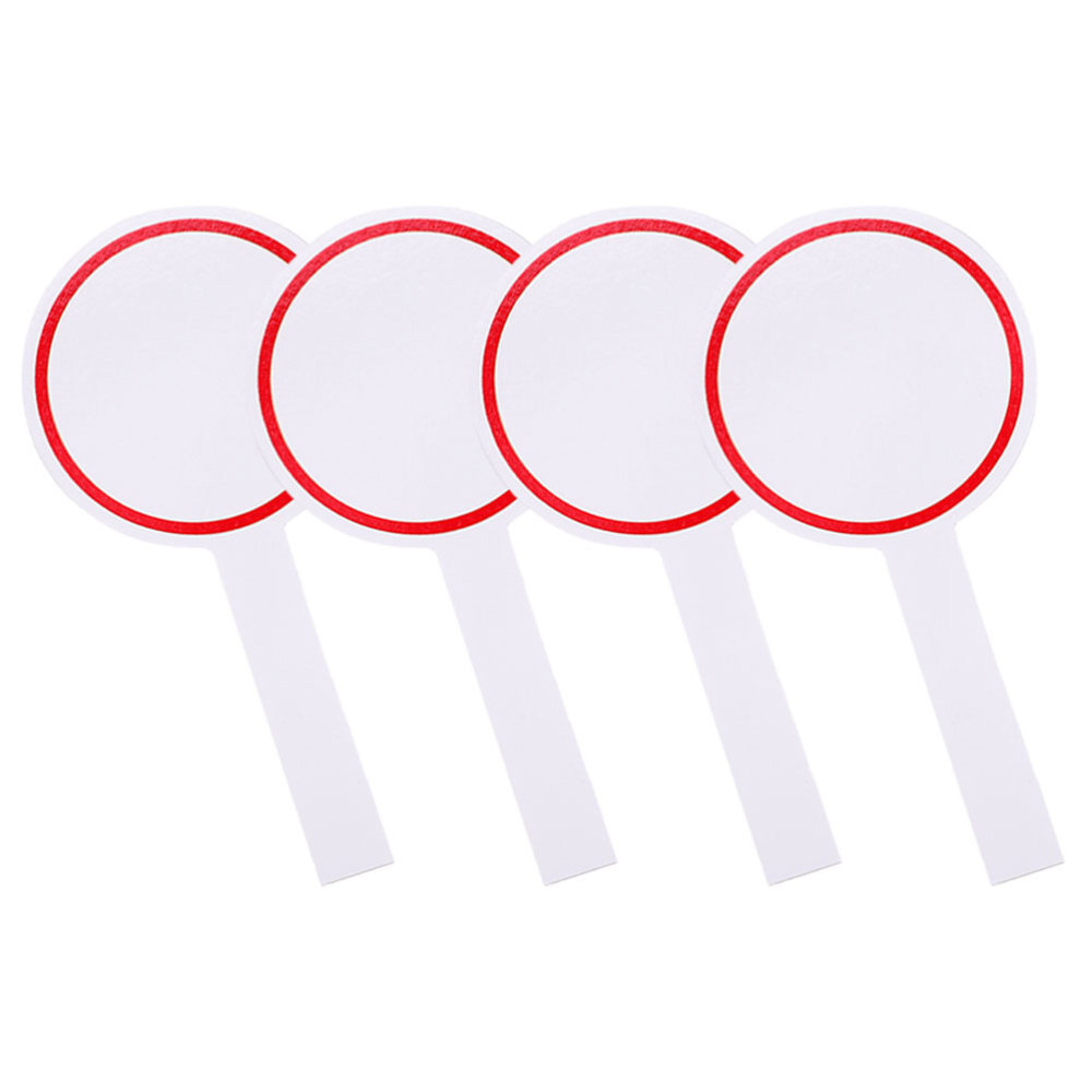 4 Pcs Double Sided Whiteboard Small Dry Erase Score Student