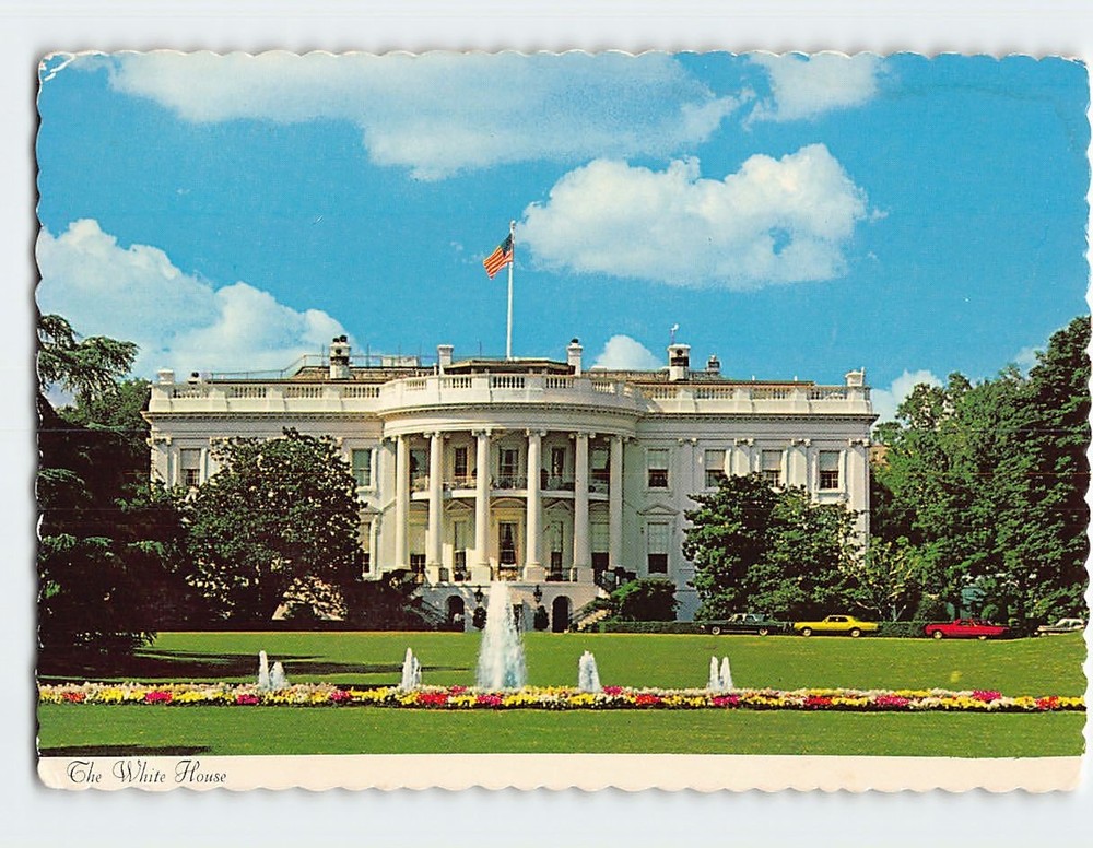 Postcard White House Washington DC USA