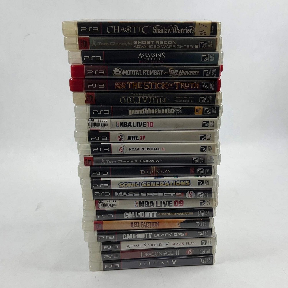 Lot of 21 Sony PlayStation 3 PS3 Games