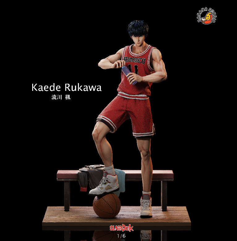 BANANA Studio SLAM DUNK Rukawa Kaede Resin Model in stock Cast Off 1/6 Scale