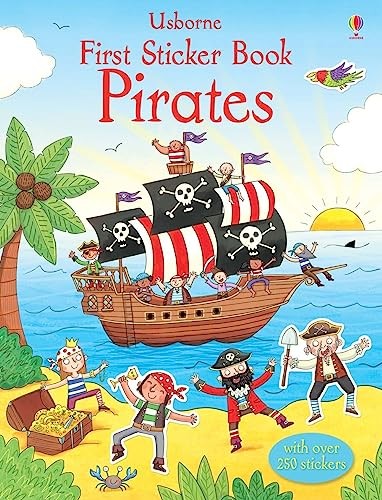 First Sticker Book Pirates (Usborne First Sticker Books) by Sam Taplin Book TheFREE US DELIVERY | ISBN: 1409556727 | Quality Books
