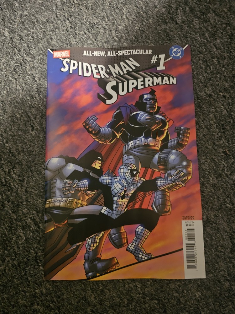 Marvel/DC: Spider-Man/Superman #1 1:50 Incentive Frank Miller Variant NM