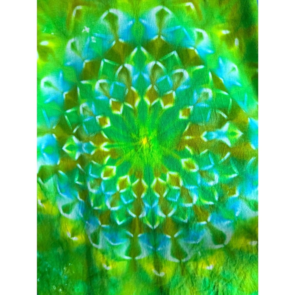 tie dyed t-shirt XL men's mandala